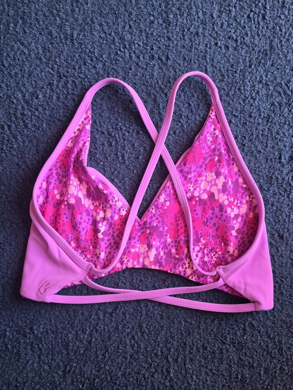 Buffbunny Reversible Girlfriend Sports Bra - Pink/purple